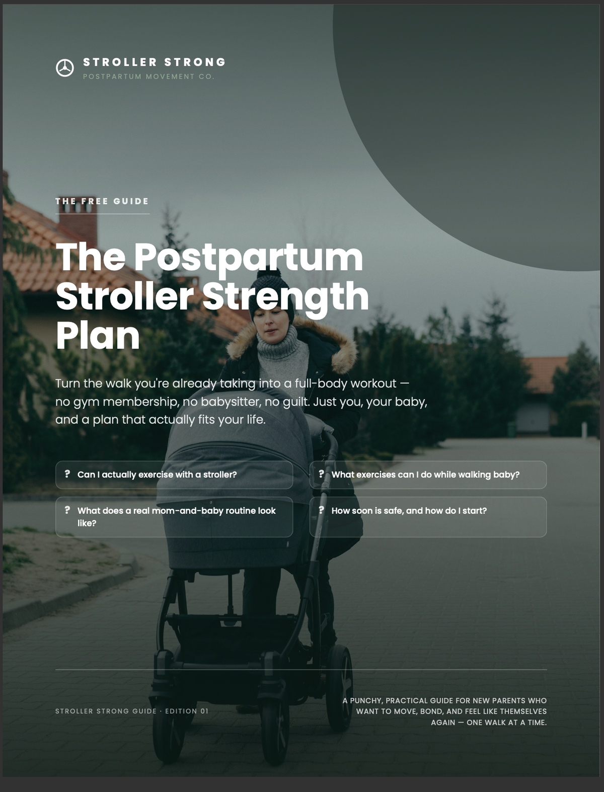 The Postpartum Stroller Strength Guide